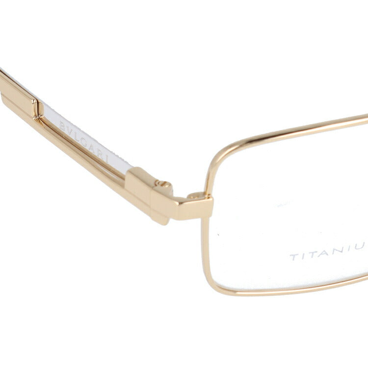 【国内正規品】ブルガリ メガネフレーム 伊達メガネ BVLGARI BV1046TG 4081 53サイズ スクエア ユニセックス メンズ レディース イタリア製 GOLD750 WG ホワイトゴールド ラッピング無料