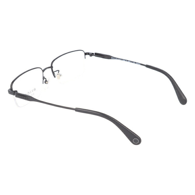 【訳あり・店頭展示品/外箱なし】【国内正規品】ブルガリ メガネ フレーム 眼鏡 BVLGARI BV1110TD 128 54サイズ スクエア型 ブランド メンズ レディース アイウェア UVカット ギフト対応 ハーフリム ラッピング無料