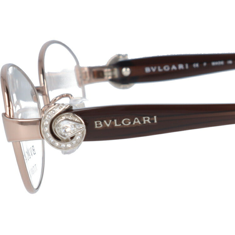 【訳あり・店頭展示品/外箱なし】【国内正規品】ブルガリ メガネ フレーム 眼鏡 BVLGARI BV2112TB 454 53サイズ オーバル型 ブランド メンズ レディース アイウェア UVカット ギフト対応 ラインストーン ラッピング無料