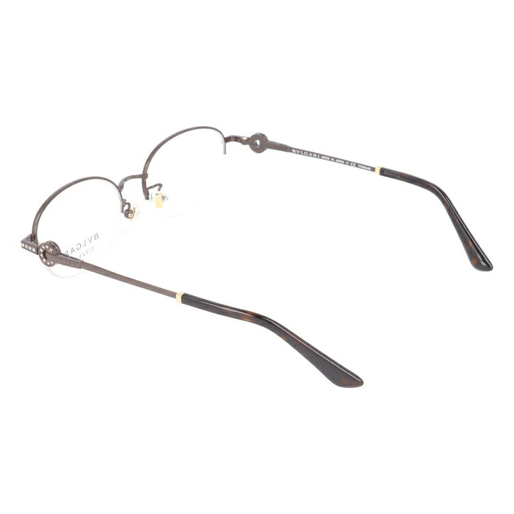 【訳あり・店頭展示品/外箱なし】【国内正規品】ブルガリ メガネ フレーム 眼鏡 BVLGARI BV2209TD 2016 54サイズ オーバル型 ブランド メンズ レディース アイウェア UVカット ギフト対応 ハーフリム ラインストーン ラッピング無料