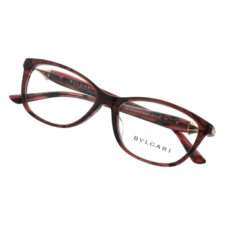【訳あり・店頭展示品/外箱なし】【国内正規品】ブルガリ メガネ フレーム 眼鏡 BVLGARI ディーヴァ ドリーム 伊達メガネ DIVA'S DREAM BV4141BD 5397 54サイズ アジアンフィット オーバル型 ブランド メンズ レディース アイウェア UVカット ギフト対応 ラインストーン