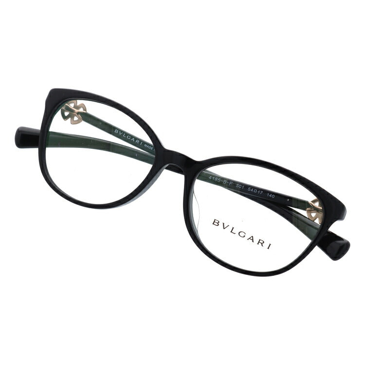 【訳あり・店頭展示品/外箱なし】【国内正規品】ブルガリ メガネ フレーム 眼鏡 BVLGARI フィオレヴァー 伊達メガネ FIOREVER BV4185BF 501 54サイズ アジアンフィット フォックス型 ブランド メンズ レディース アイウェア UVカット ギフト対応 ラインストーン