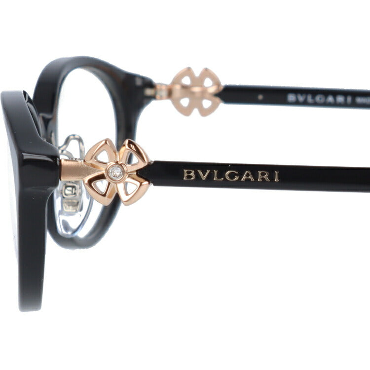 【訳あり・店頭展示品/外箱なし】【国内正規品】ブルガリ メガネ フレーム 眼鏡 BVLGARI フィオレヴァー 伊達メガネ FIOREVER BV4186BD 501 53サイズ フォックス型 ブランド メンズ レディース アイウェア UVカット ギフト対応 ラインストーン ラッピング無料