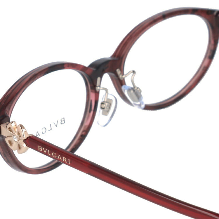 【訳あり・店頭展示品/外箱なし】【国内正規品】ブルガリ メガネ フレーム 眼鏡 BVLGARI フィオレヴァー 伊達メガネ FIOREVER BV4186BD 5397 53サイズ フォックス型 ブランド メンズ レディース アイウェア UVカット ギフト対応 ラインストーン ラッピング無料