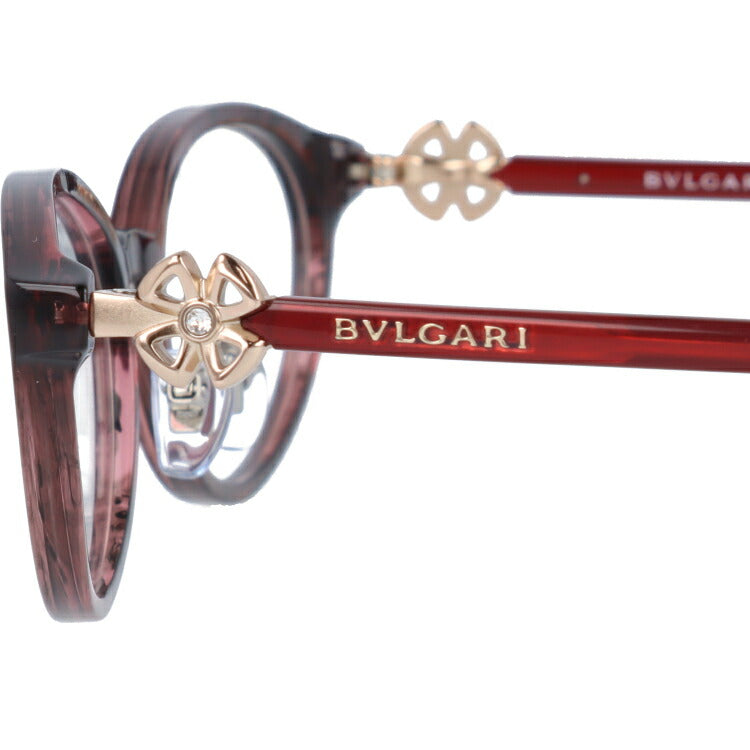 【訳あり・店頭展示品/外箱なし】【国内正規品】ブルガリ メガネ フレーム 眼鏡 BVLGARI フィオレヴァー 伊達メガネ FIOREVER BV4186BD 5397 53サイズ フォックス型 ブランド メンズ レディース アイウェア UVカット ギフト対応 ラインストーン ラッピング無料
