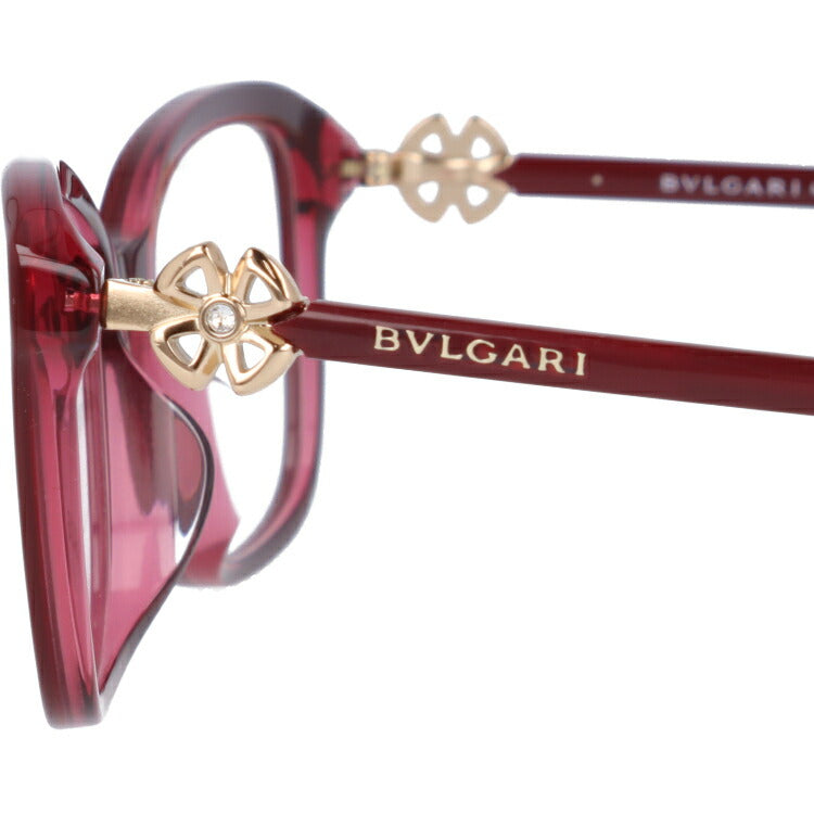 【訳あり・店頭展示品/外箱なし】【国内正規品】ブルガリ メガネ フレーム 眼鏡 BVLGARI フィオレヴァー 伊達メガネ FIOREVER BV4191BF 5469 55サイズ アジアンフィット ウェリントン型 ブランド メンズ レディース アイウェア UVカット ギフト対応 ラインストーン