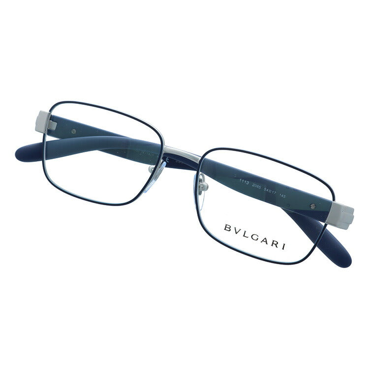 【国内正規品】ブルガリ メガネフレーム 伊達メガネ BVLGARI BV1113 2065 54サイズ スクエア ユニセックス メンズ レディース