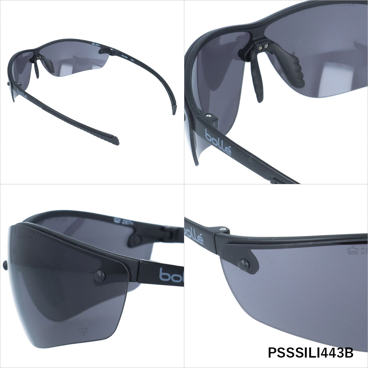 ボレー サングラス シリウムプラス 調整可能ノーズパッド bolle SILIUM+ PSSSILI 137サイズ スポーツ メンズ レディース