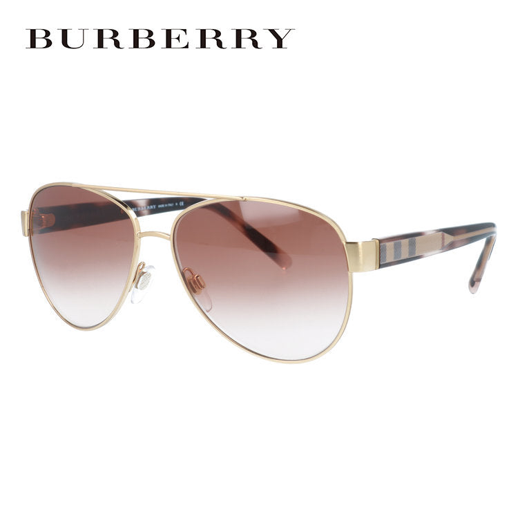【訳あり】バーバリー サングラス BURBERRY BE3084 105213 57サイズ ティアドロップ型 ユニセックス メンズ レディース