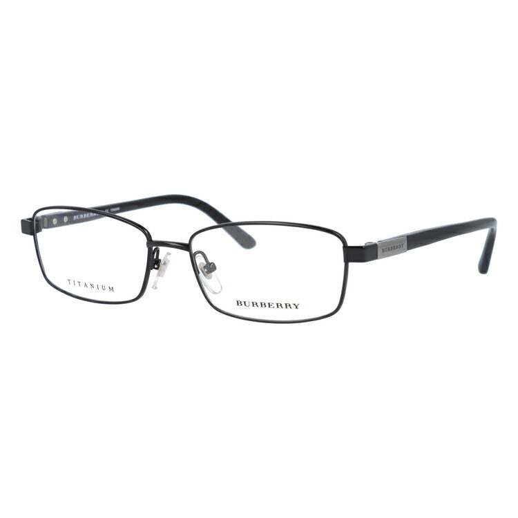 【国内正規品】メガネ 度付き 度なし 伊達メガネ 眼鏡 バーバリー BURBERRY BE1287TD 1001（B1287TD） 55 ブラック アジアンフィット レディース メンズ スクエア型 UVカット 紫外線 ラッピング無料