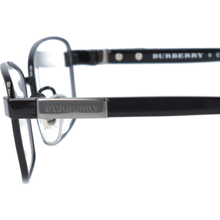 【訳あり・店頭展示品/外箱なし】【国内正規品】バーバリー メガネ フレーム 眼鏡 BURBERRY BE1287TD 1001 55サイズ スクエア型 ブランド メンズ レディース アイウェア UVカット ギフト対応 ラッピング無料