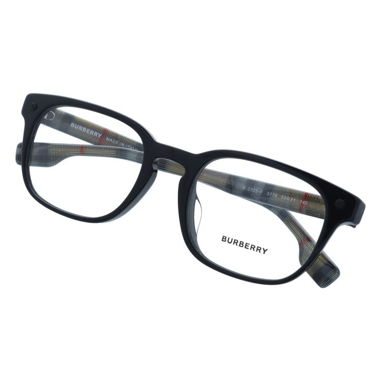 【国内正規品】バーバリー メガネフレーム 伊達メガネ BURBERRY アジアンフィット BE2335F 3773 53サイズ スクエア ユニセックス メンズ レディース