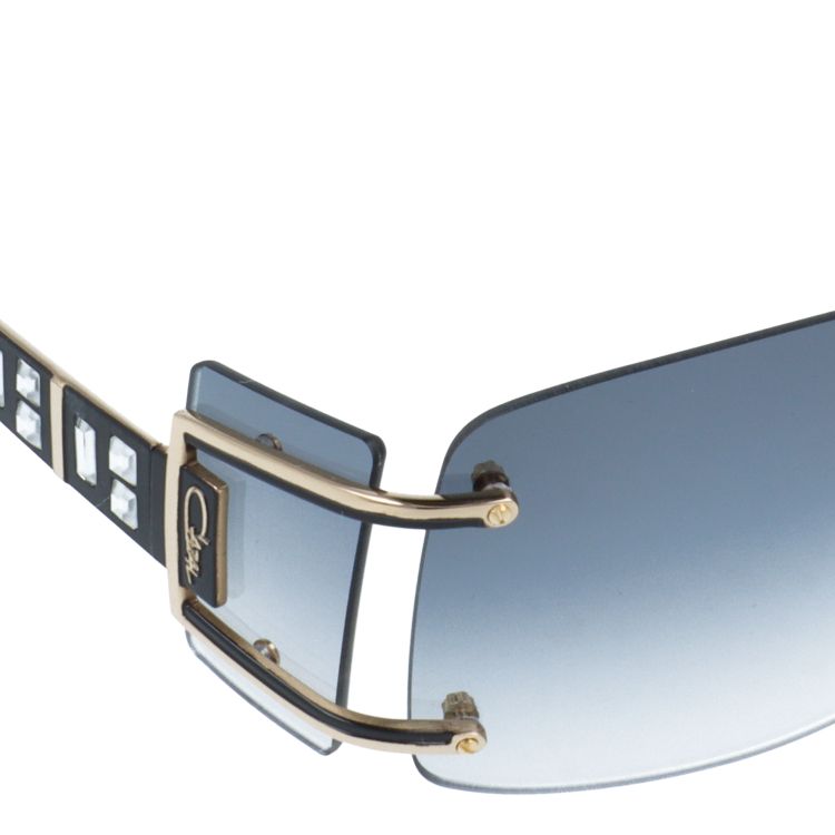 【訳あり・店頭展示品/付属品なし/外箱なし】 カザール サングラス CAZAL MOD.9057 C001 57サイズ スクエア型 アウトレット品 ユニセックス メンズ レディース