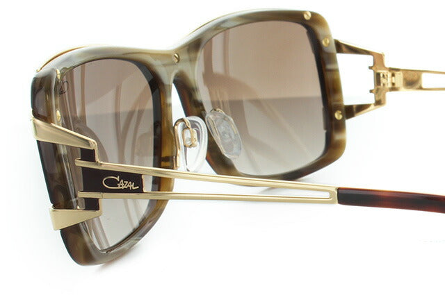 【国内正規品】カザール CAZAL サングラス MOD.8019/1 C002 57 トータス/ゴールド べっこう メンズ レディース スクエア型 UVカット ラッピング無料