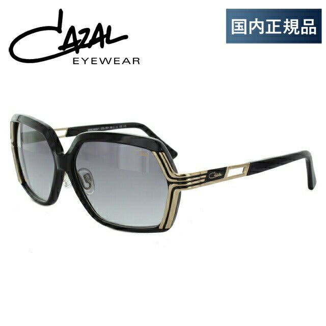 【国内正規品】カザール CAZAL サングラス MOD.8020/1 C001 59 ブラック/ゴールド メンズ レディース UVカット ラッピング無料