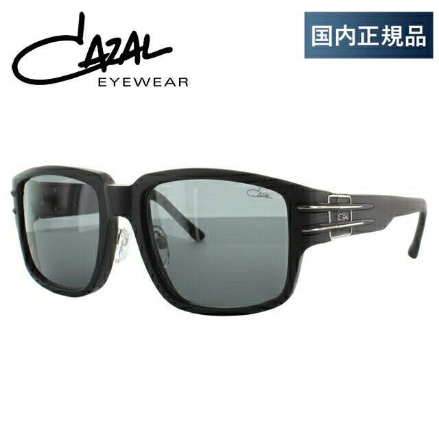 【国内正規品】カザール CAZAL サングラス MOD.8026/1 C002 57 マットブラック/シルバー メンズ レディース UVカット ラッピング無料