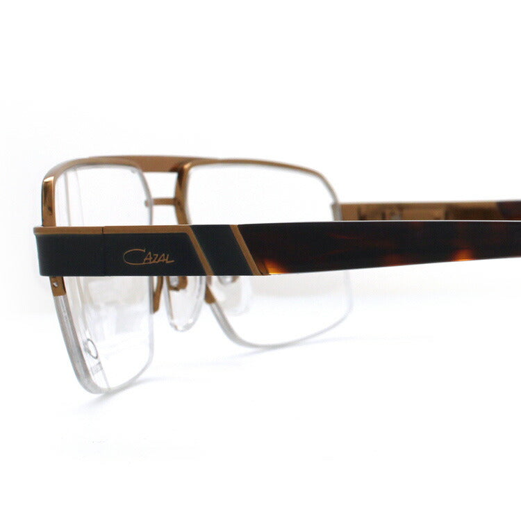 【国内正規品】カザール CAZAL メガネ フレーム 眼鏡 度付き 度なし 伊達 メンズ レディース CAZAL MOD7061 003 57サイズ セミオート（ダブルブリッジ） ラッピング無料