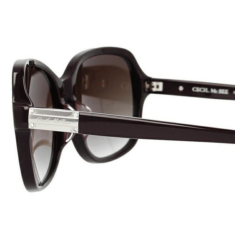 レディース サングラス CECIL McBEE セシルマクビー CMS 1046-2 58サイズ アジアンフィット ウェリントン型 女性 UVカット 紫外線 対策 ブランド 眼鏡 メガネ アイウェア 人気 おすすめ ラッピング無料