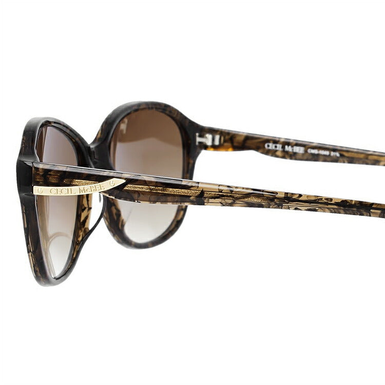 レディース サングラス CECIL McBEE セシルマクビー CMS 1049-2 57サイズ アジアンフィット オーバル型 女性 UVカット 紫外線 対策 ブランド 眼鏡 メガネ アイウェア 人気 おすすめ ラッピング無料