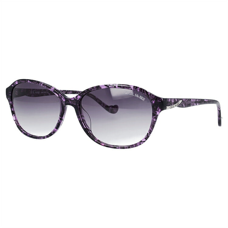 レディース サングラス CECIL McBEE セシルマクビー CMS 1049-3 57サイズ アジアンフィット オーバル型 女性 UVカット 紫外線 対策 ブランド 眼鏡 メガネ アイウェア 人気 おすすめ ラッピング無料