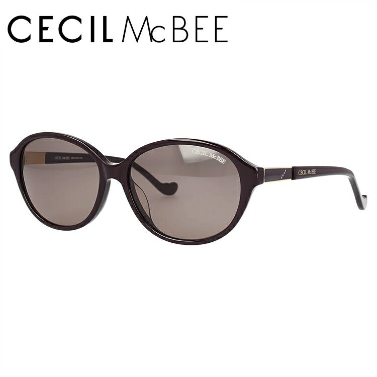 レディース サングラス CECIL McBEE セシルマクビー CMS 1050-3 56サイズ アジアンフィット オーバル型 女性 UVカット 紫外線 対策 ブランド 眼鏡 メガネ アイウェア 人気 おすすめ ラッピング無料