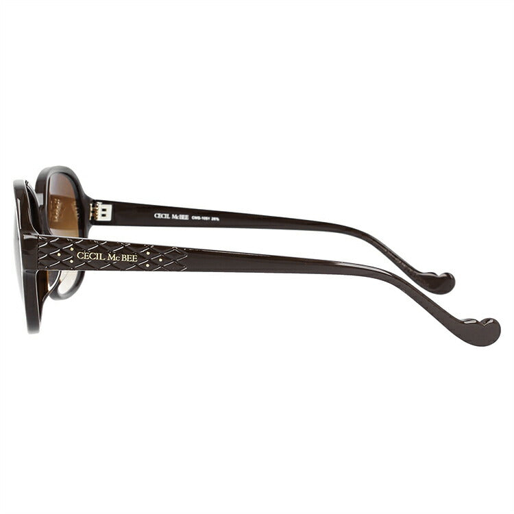 レディース サングラス CECIL McBEE セシルマクビー CMS 1051-2 56サイズ アジアンフィット オーバル型 女性 UVカット 紫外線 対策 ブランド 眼鏡 メガネ アイウェア 人気 おすすめ ラッピング無料