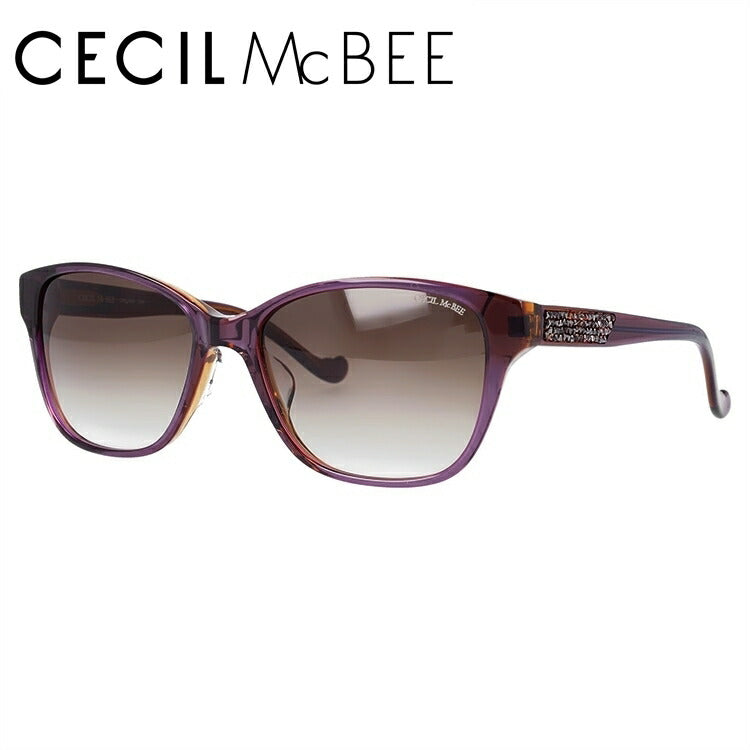 レディース サングラス CECIL McBEE セシルマクビー CMS 1044-3 55サイズ アジアンフィット ウェリントン型 女性 UVカット 紫外線 対策 ブランド 眼鏡 メガネ アイウェア 人気 おすすめ ラッピング無料