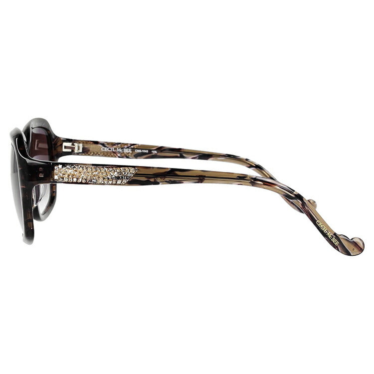 レディース サングラス CECIL McBEE セシルマクビー CMS 1045-2 56サイズ アジアンフィット ウェリントン型 女性 UVカット 紫外線 対策 ブランド 眼鏡 メガネ アイウェア 人気 おすすめ ラッピング無料