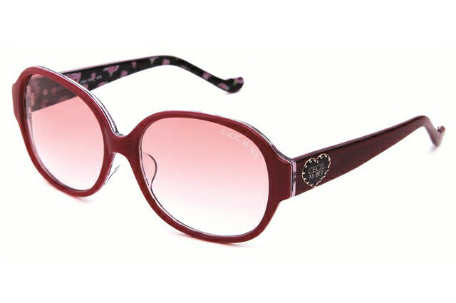 レディース サングラス CECIL McBEE セシルマクビー CMS 1007 全3色 57サイズ アジアンフィット 女性 UVカット 紫外線 対策 ブランド 眼鏡 メガネ 人気 おすすめ ラッピング無料