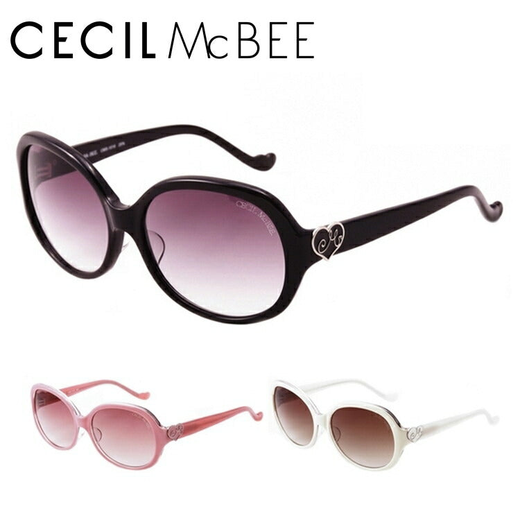 レディース サングラス CECIL McBEE セシルマクビー CMS 1016 全3色 57サイズ アジアンフィット 女性 UVカット 紫外線 対策 ブランド 眼鏡 メガネ アイウェア 人気 おすすめ ラッピング無料