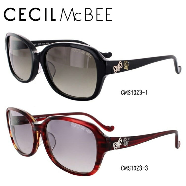 レディース サングラス CECIL McBEE セシルマクビー CMS 1023 全2色 56サイズ アジアンフィット 女性 UVカット 紫外線 対策 ブランド 眼鏡 メガネ アイウェア 人気 おすすめ ラッピング無料
