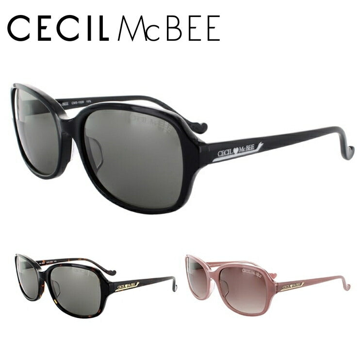 レディース サングラス CECIL McBEE セシルマクビー CMS 1029 全3色 56サイズ アジアンフィット 女性 UVカット 紫外線 対策 ブランド 眼鏡 メガネ アイウェア 人気 おすすめ ラッピング無料