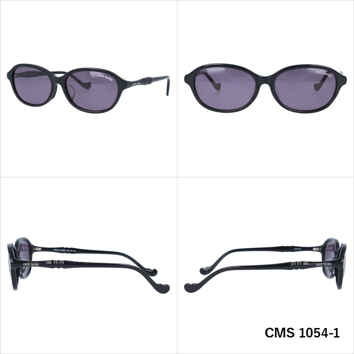 レディース サングラス CECIL McBEE セシルマクビー CMS 1054 全3色 55サイズ アジアンフィット オーバル型 女性 UVカット 紫外線 対策 ブランド 眼鏡 メガネ アイウェア 人気 おすすめ ラッピング無料