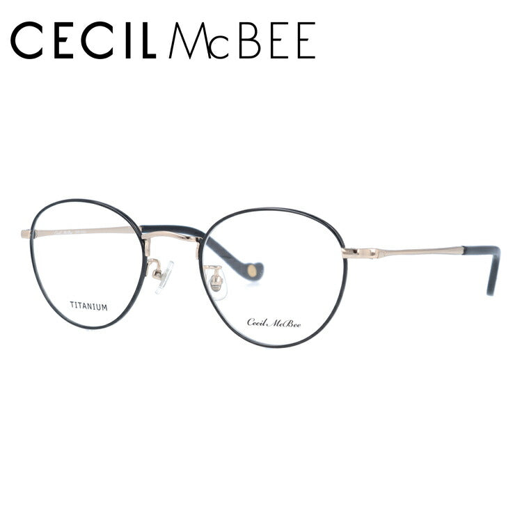 メガネ 眼鏡 度付き 度なし おしゃれ CECIL McBEE セシルマクビー CMF 3022-5 49サイズ ボストン型 レディース 女性 UVカット 紫外線 ブランド サングラス 伊達 ダテ｜老眼鏡・PCレンズ・カラーレンズ・遠近両用対応可能 ラッピング無料