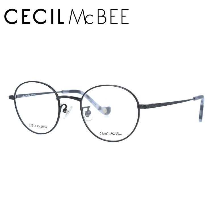 メガネ 眼鏡 度付き 度なし おしゃれ CECIL McBEE セシルマクビー CMF 3031-1 47サイズ ラウンド型 レディース 女性 UVカット 紫外線 ブランド サングラス 伊達 ダテ｜老眼鏡・PCレンズ・カラーレンズ・遠近両用対応可能 ラッピング無料