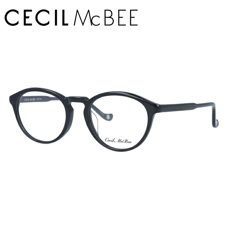 メガネ 眼鏡 度付き 度なし おしゃれ CECIL McBEE セシルマクビー CMF 7048-1 48サイズ ボストン型 レディース 女性 UVカット 紫外線 ブランド サングラス 伊達 ダテ｜老眼鏡・PCレンズ・カラーレンズ・遠近両用対応可能 ラッピング無料