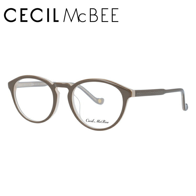 メガネ 眼鏡 度付き 度なし おしゃれ CECIL McBEE セシルマクビー CMF 7048-2 48サイズ ボストン型 レディース 女性 UVカット 紫外線 ブランド サングラス 伊達 ダテ｜老眼鏡・PCレンズ・カラーレンズ・遠近両用対応可能 ラッピング無料