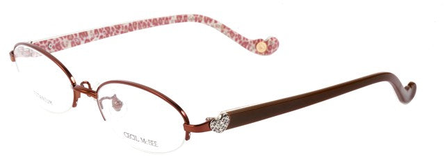 メガネ 眼鏡 度付き 度なし おしゃれ CECIL McBEE セシルマクビー CMF 3007 全4色 51サイズ レディース 女性 UVカット 紫外線 ブランド サングラス 伊達 ダテ｜老眼鏡・PCレンズ・カラーレンズ・遠近両用対応可能 ラッピング無料