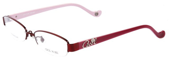 メガネ 眼鏡 度付き 度なし おしゃれ CECIL McBEE セシルマクビー CMF 3008 全4色 51サイズ レディース 女性 UVカット 紫外線 ブランド サングラス 伊達 ダテ｜老眼鏡・PCレンズ・カラーレンズ・遠近両用対応可能 ラッピング無料