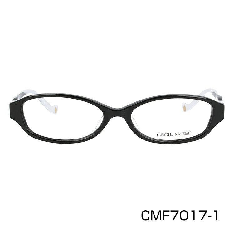メガネ 眼鏡 度付き 度なし おしゃれ CECIL McBEE セシルマクビー CMF 7017 全4色 52サイズ オーバル型 レディース 女性 UVカット 紫外線 ブランド サングラス 伊達 ダテ｜老眼鏡・PCレンズ・カラーレンズ・遠近両用対応可能 ラッピング無料