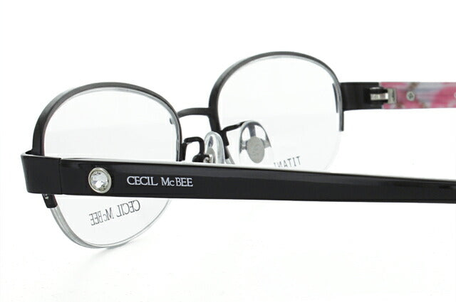 メガネ 眼鏡 度付き 度なし おしゃれ CECIL McBEE セシルマクビー CMF 3016 全4色 51サイズ オーバル型 レディース 女性 UVカット 紫外線 ブランド サングラス 伊達 ダテ｜老眼鏡・PCレンズ・カラーレンズ・遠近両用対応可能 ラッピング無料