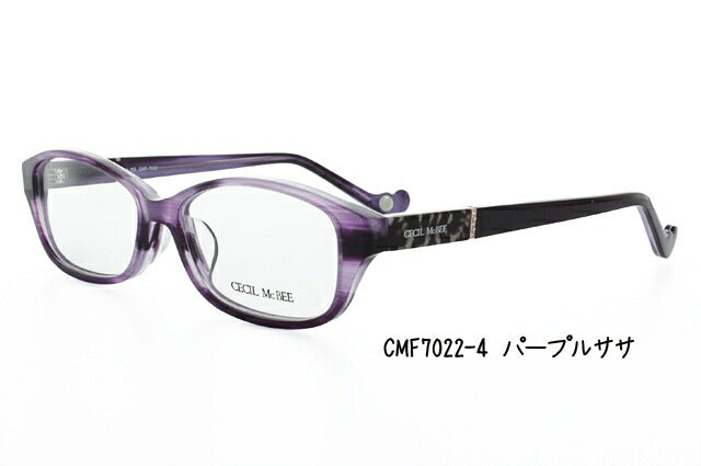 メガネ 眼鏡 度付き 度なし おしゃれ CECIL McBEE セシルマクビー CMF 7022 全4色 52サイズ スクエア型 レディース 女性 UVカット 紫外線 ブランド サングラス 伊達 ダテ｜老眼鏡・PCレンズ・カラーレンズ・遠近両用対応可能 ラッピング無料