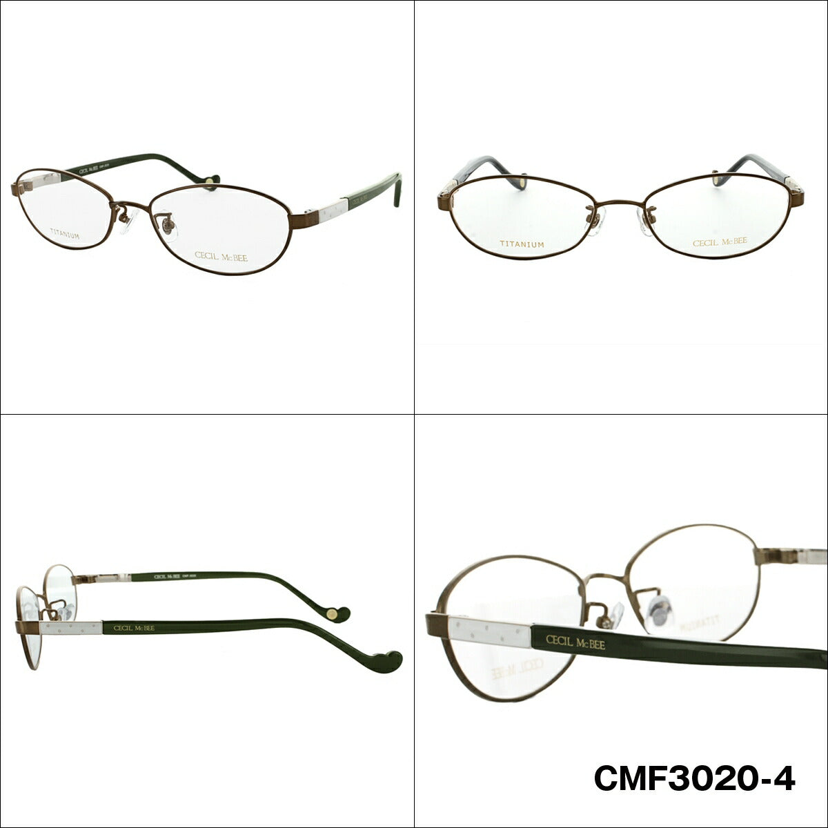 メガネ 眼鏡 度付き 度なし おしゃれ CECIL McBEE セシルマクビー CMF 3020 全4色 52サイズ レディース 女性 UVカット 紫外線 ブランド サングラス 伊達 ダテ｜老眼鏡・PCレンズ・カラーレンズ・遠近両用対応可能 ラッピング無料