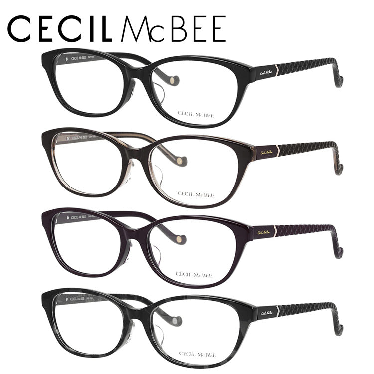 メガネ 眼鏡 度付き 度なし おしゃれ CECIL McBEE セシルマクビー CMF 7050 全4色 53サイズ オーバル型 レディース 女性 UVカット 紫外線 ブランド サングラス 伊達 ダテ｜老眼鏡・PCレンズ・カラーレンズ・遠近両用対応可能 ラッピング無料