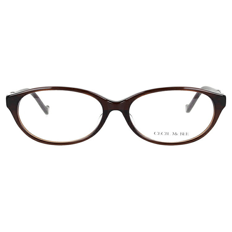 メガネ 眼鏡 度付き 度なし おしゃれ CECIL McBEE セシルマクビー CMF 7051 全4色 53サイズ オーバル型 レディース 女性 UVカット 紫外線 ブランド サングラス 伊達 ダテ｜老眼鏡・PCレンズ・カラーレンズ・遠近両用対応可能 ラッピング無料