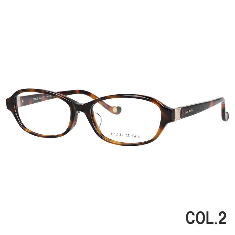 メガネ 眼鏡 度付き 度なし おしゃれ CECIL McBEE セシルマクビー CMF 7052 全4色 53サイズ オーバル型 レディース 女性 UVカット 紫外線 ブランド サングラス 伊達 ダテ｜老眼鏡・PCレンズ・カラーレンズ・遠近両用対応可能 ラッピング無料