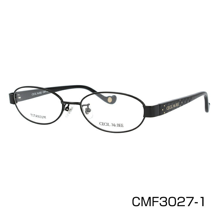 メガネ 眼鏡 度付き 度なし おしゃれ CECIL McBEE セシルマクビー CMF 3027 全4色 52サイズ オーバル型 レディース 女性 UVカット 紫外線 ブランド サングラス 伊達 ダテ｜老眼鏡・PCレンズ・カラーレンズ・遠近両用対応可能 ラッピング無料