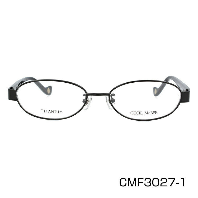 メガネ 眼鏡 度付き 度なし おしゃれ CECIL McBEE セシルマクビー CMF 3027 全4色 52サイズ オーバル型 レディース 女性 UVカット 紫外線 ブランド サングラス 伊達 ダテ｜老眼鏡・PCレンズ・カラーレンズ・遠近両用対応可能 ラッピング無料