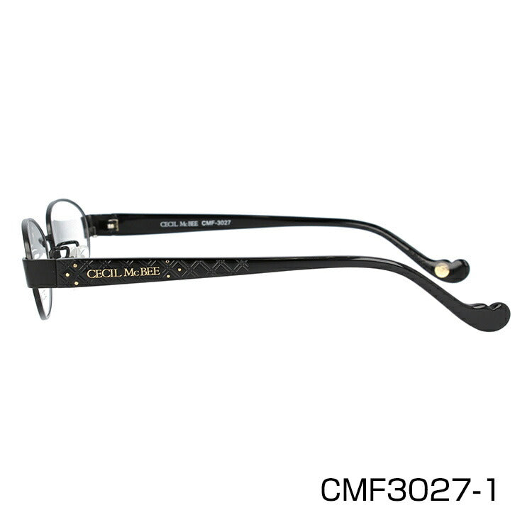 メガネ 眼鏡 度付き 度なし おしゃれ CECIL McBEE セシルマクビー CMF 3027 全4色 52サイズ オーバル型 レディース 女性 UVカット 紫外線 ブランド サングラス 伊達 ダテ｜老眼鏡・PCレンズ・カラーレンズ・遠近両用対応可能 ラッピング無料