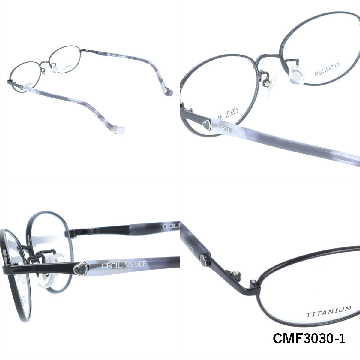 セシルマクビー メガネ 眼鏡 フレーム 度付き 伊達 カラーレンズ レディース CECIL McBEE ブランド CMF 3030 51 オーバル | 老眼鏡 PCレンズ ブルーライトカット 遠近両用 対応可能 女 紫外線 対策 おすすめ 人気 プレゼント